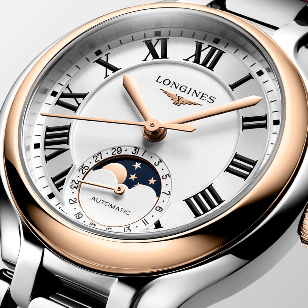 Longines relanza PrimaLuna con un diseño renovado que combina tradición y sofisticación 2 Colección femenina PrimaLuna de Longines.