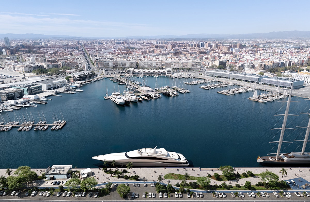 Marina Port Valencia debutará en el Cannes Yachting Festival 2025.
