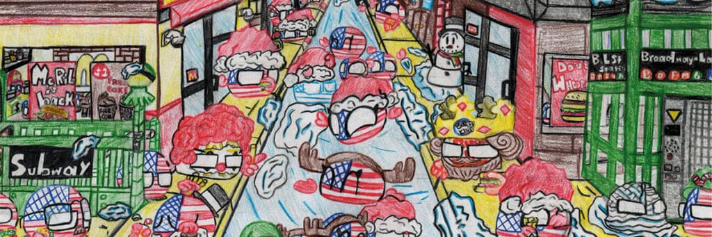 Exposición 'P. S. Art' en Nueva York.