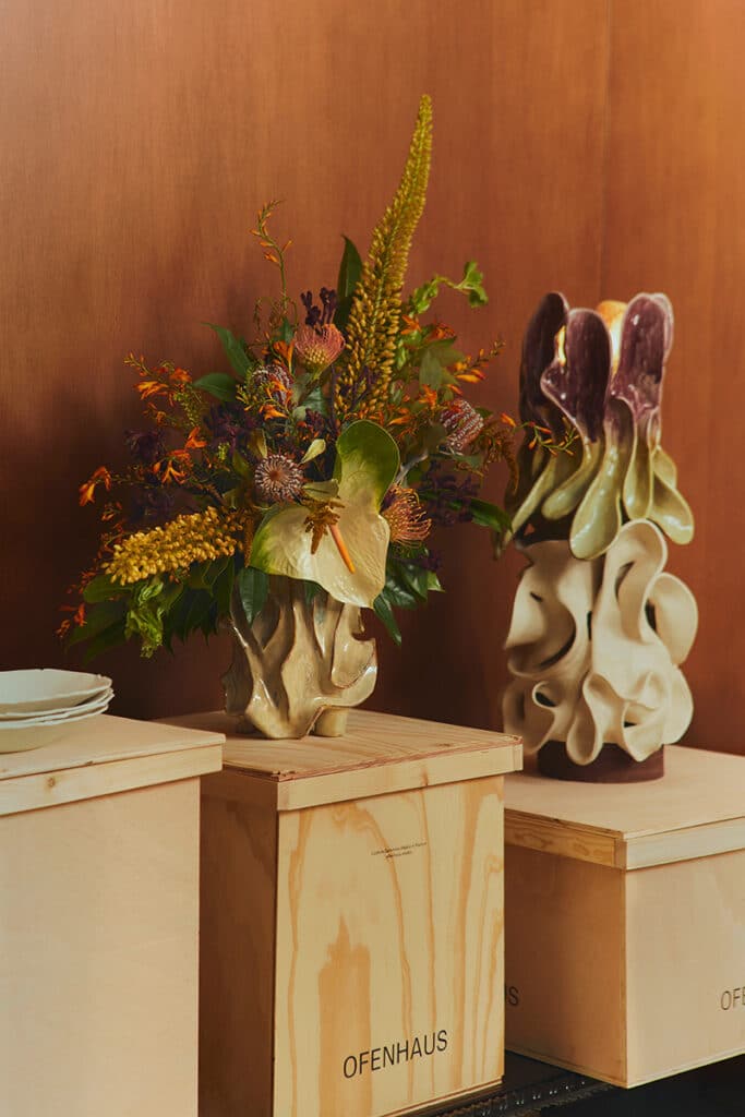 Ofenhaus presenta su nueva colección de cerámica única en Madrid.