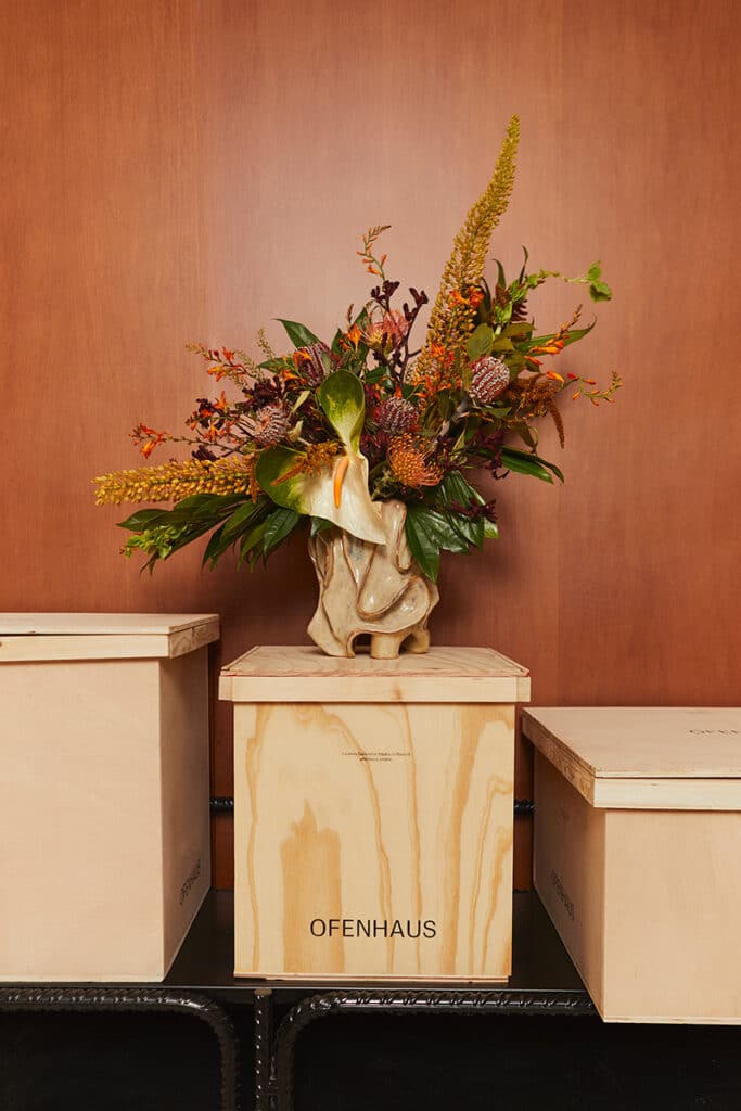 Ofenhaus presenta su nueva colección de cerámica única en Madrid.