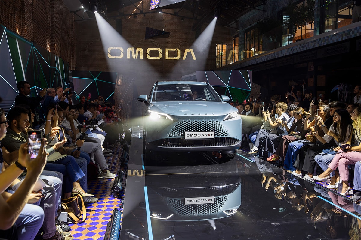 Presentación del OMODA 7 SHS en Madrid.