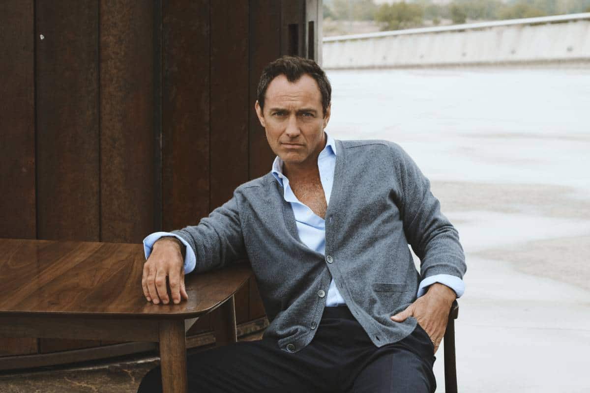 Campaña Otoño/Invierno 2025-2026 de Emidio Tucci con Jude Law.