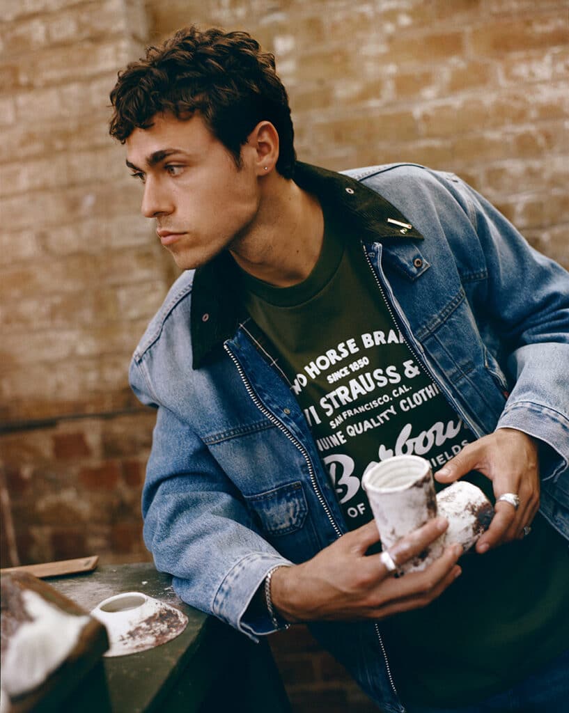 Barbour x Levi’s AW25.
