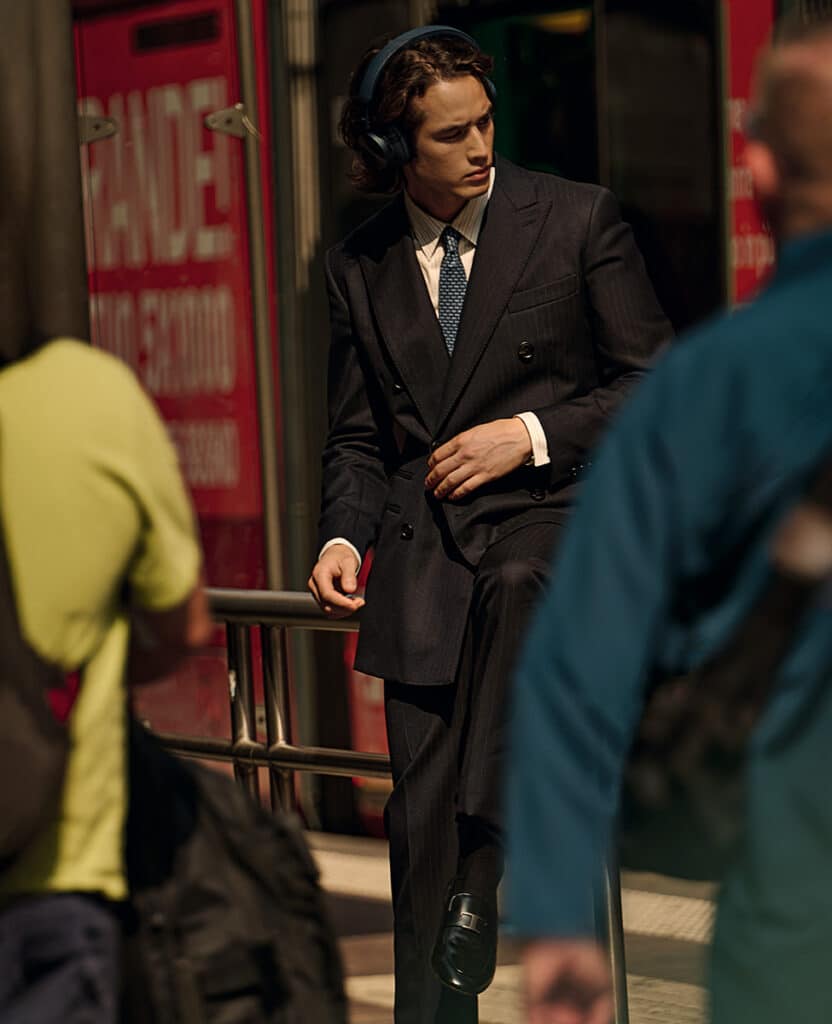 Moda urbana masculina.