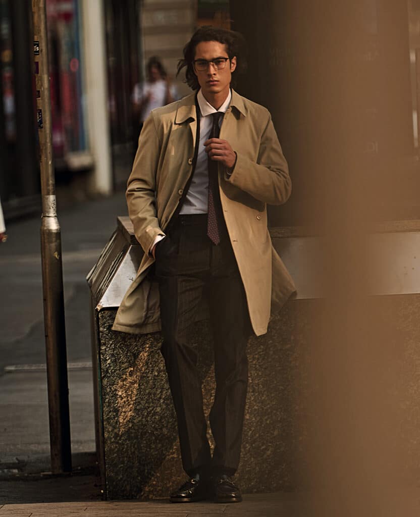 Moda urbana masculina.