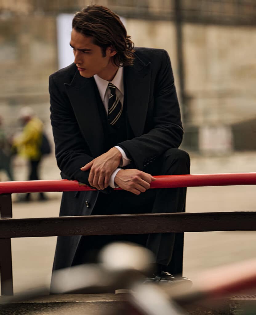 Moda urbana masculina.