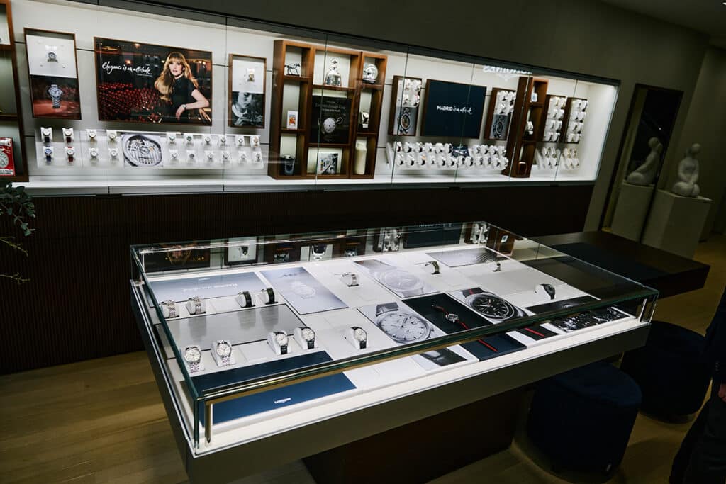 Nueva boutique de Longines en Madrid.