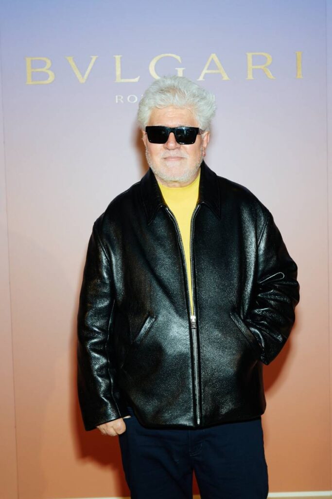 Pedro Almodóvar en el evento de Bvlgari en Madrid.