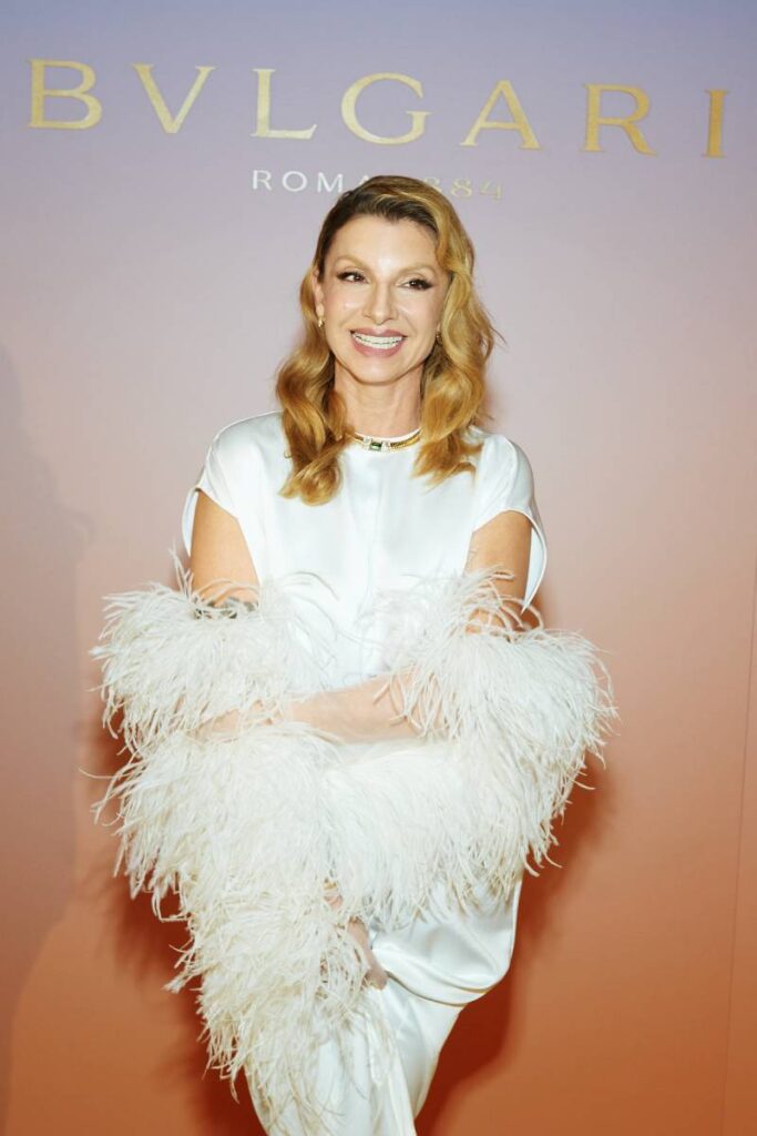 Najwa Nimri en el evento de Bvlgari en Madrid.