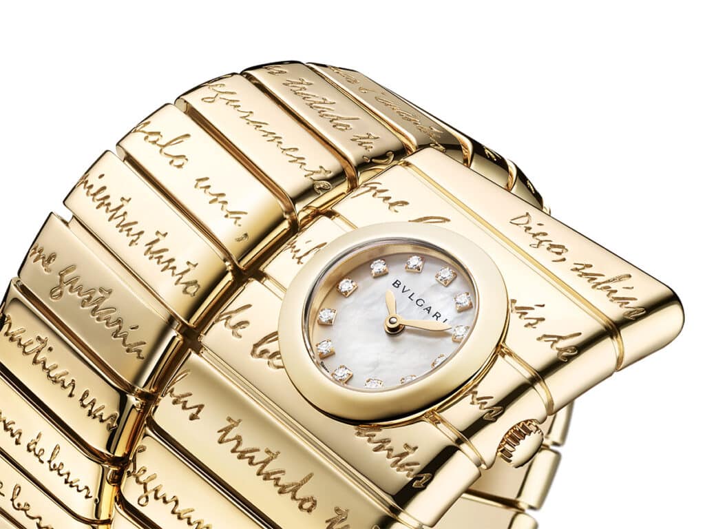 Tubogas Manchette - Edición Limitada Frida Kahlo de Bvlgari.