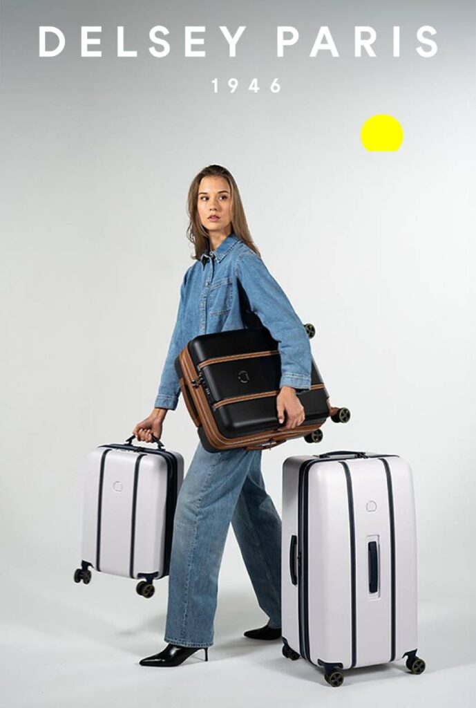 Colección de maletas Cadence de DELSEY PARIS.