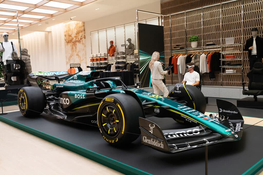 Tienda Hugo BOSS en Barcelona.