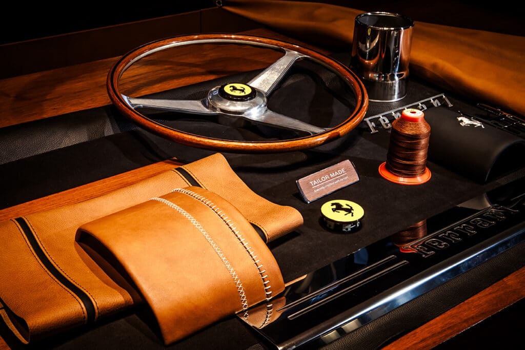 Meisterstück Great Masters Tailor Made Classica Edición Especial de Montblanc y Ferrari.