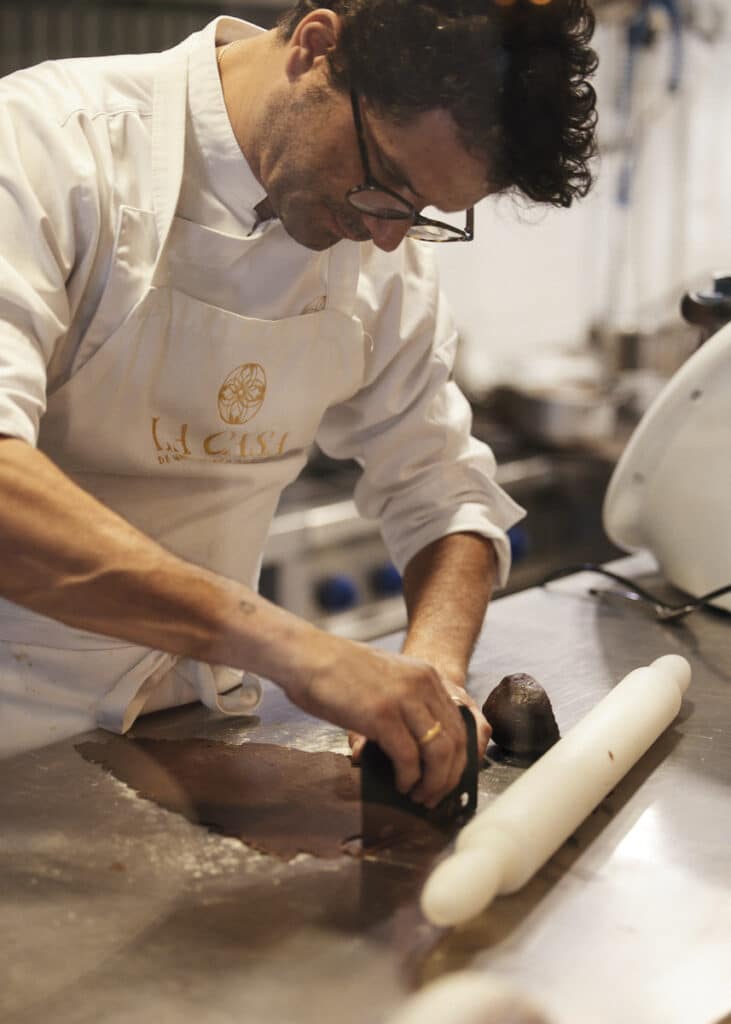 El chef y propietario Manolo Franco.