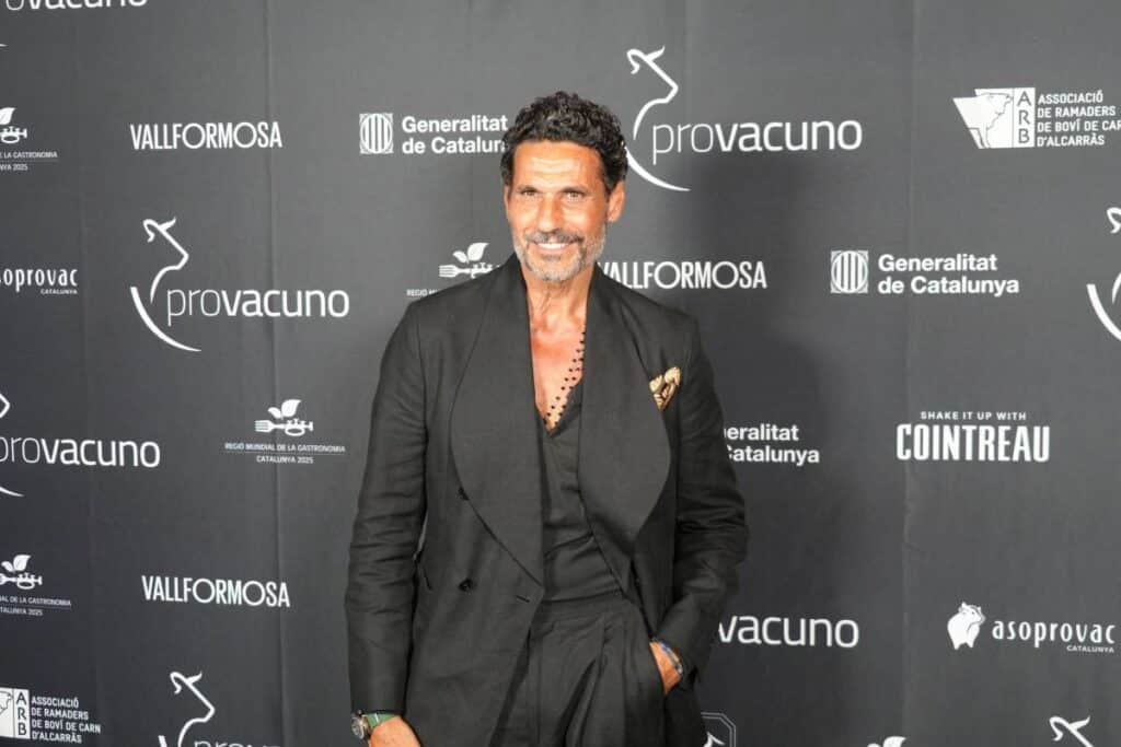 El torero Óscar Higares en el evento de Vedellatast Barcelona.