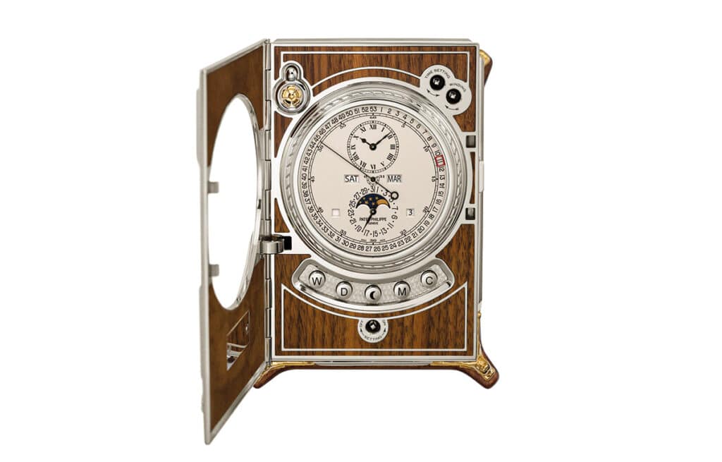 Patek Philippe recupera la tradición del reloj de sobremesa 2 Reloj de mesa de Patek Philippe.