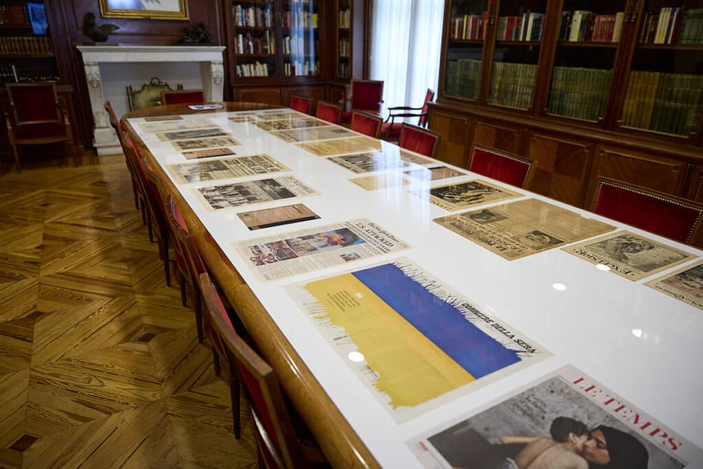 Exposición 'Los Latidos de la Historia' de Bulova en Madrid.