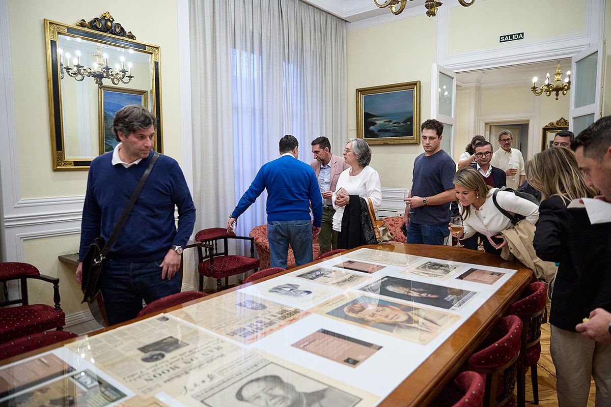 Exposición 'Los Latidos de la Historia' de Bulova en Madrid.