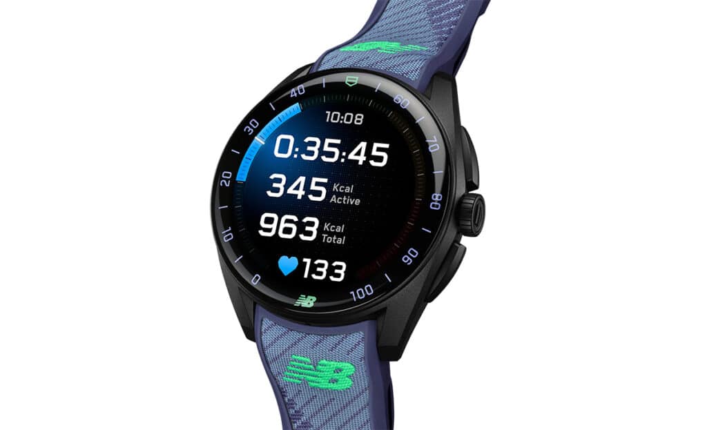 TAG Heuer Connected Calibre E5 40MM x New Balance Edition.