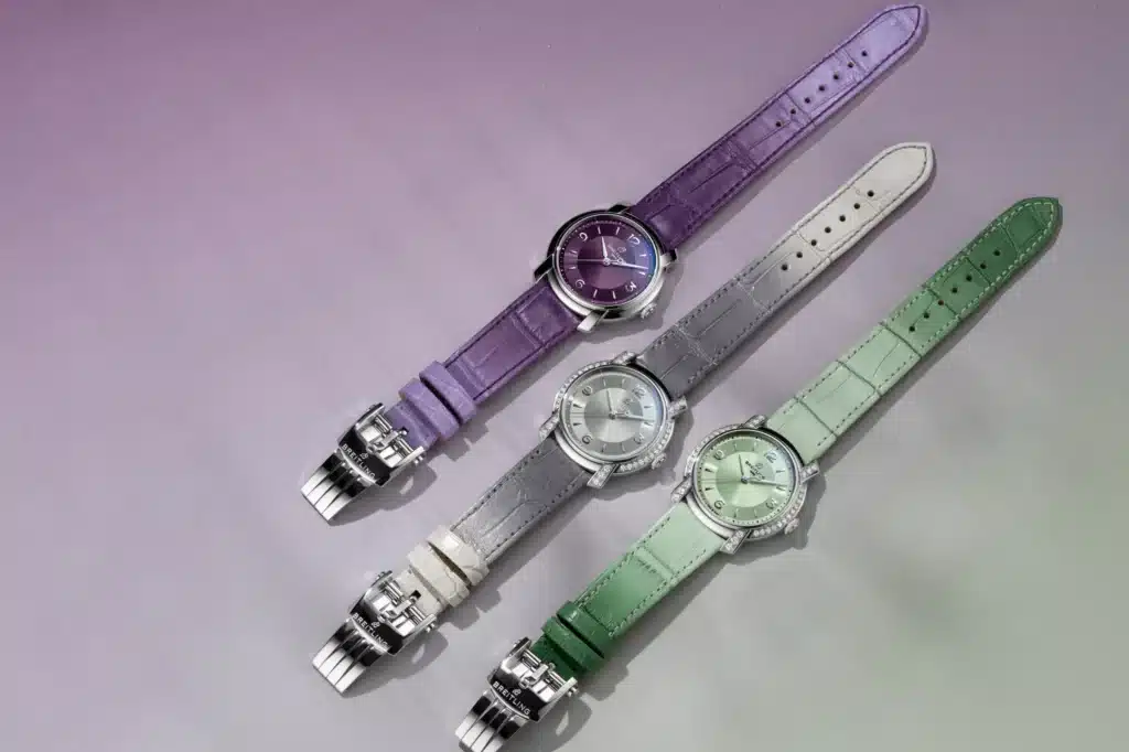 Colección femenina Lady Premier de Breitling. 