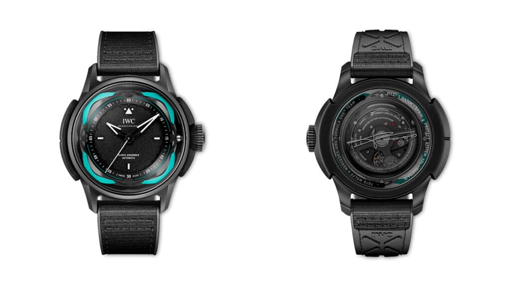 Reloj Big Pilot’s Shock Absorber XPL de IWC Schaffhausen usado por Toto Wolff a beneficio de Laureus Sport for Good.