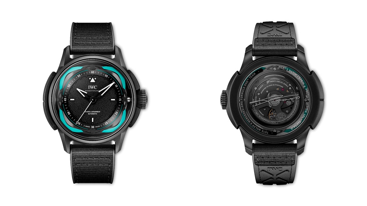 Reloj Big Pilot’s Shock Absorber XPL de IWC Schaffhausen usado por Toto Wolff a beneficio de Laureus Sport for Good.