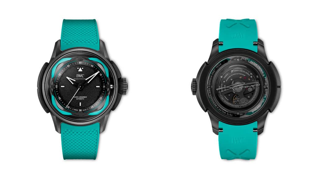 Reloj Big Pilot’s Shock Absorber XPL de IWC Schaffhausen usado por Toto Wolff a beneficio de Laureus Sport for Good.