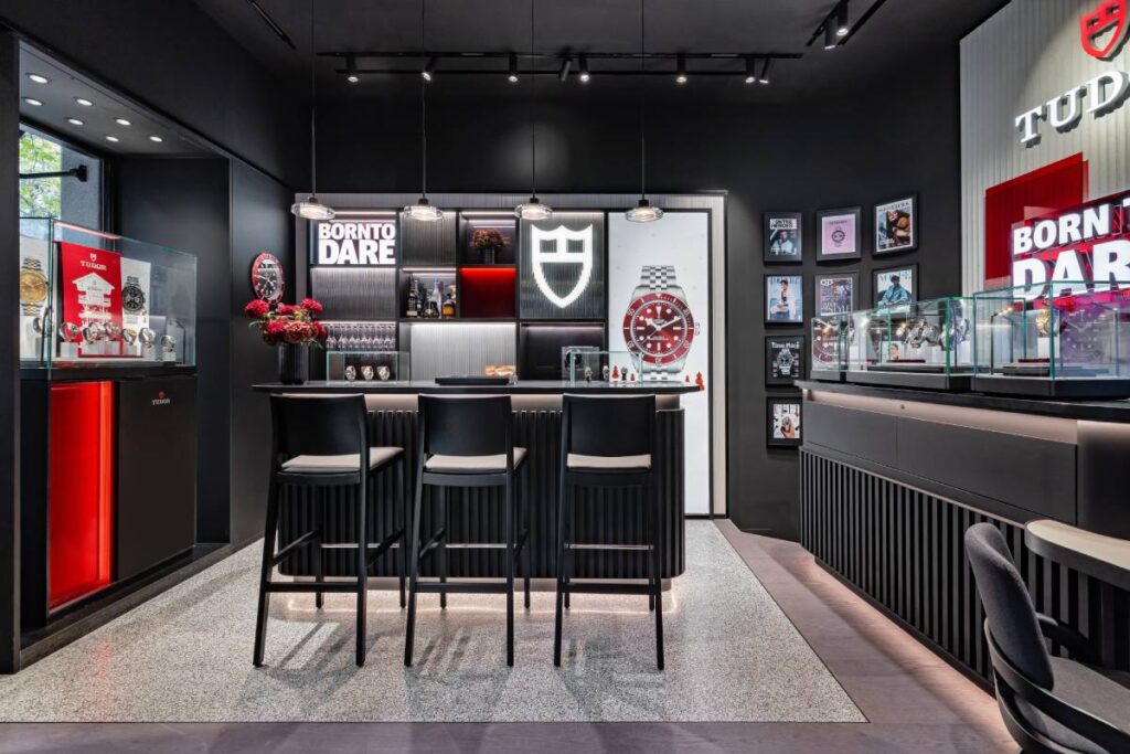 Segunda boutique de TUDOR en la calle Serrano de Madrid.