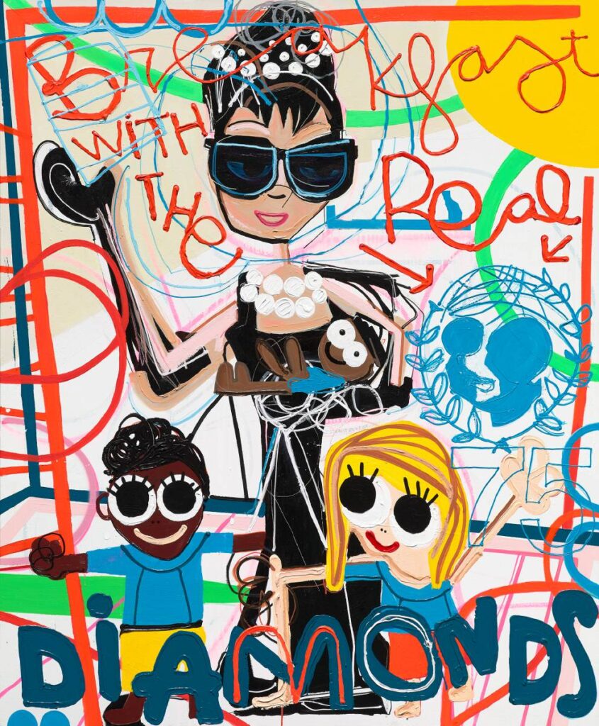 El arte contemporáneo español desembarca en Miami gracias a la Fundación María Cristina Masaveu Peterson 2 Desayuno con diamantes (2022), de Miguel Caravaca. Colección Fundación María Cristina
Masaveu Peterson.