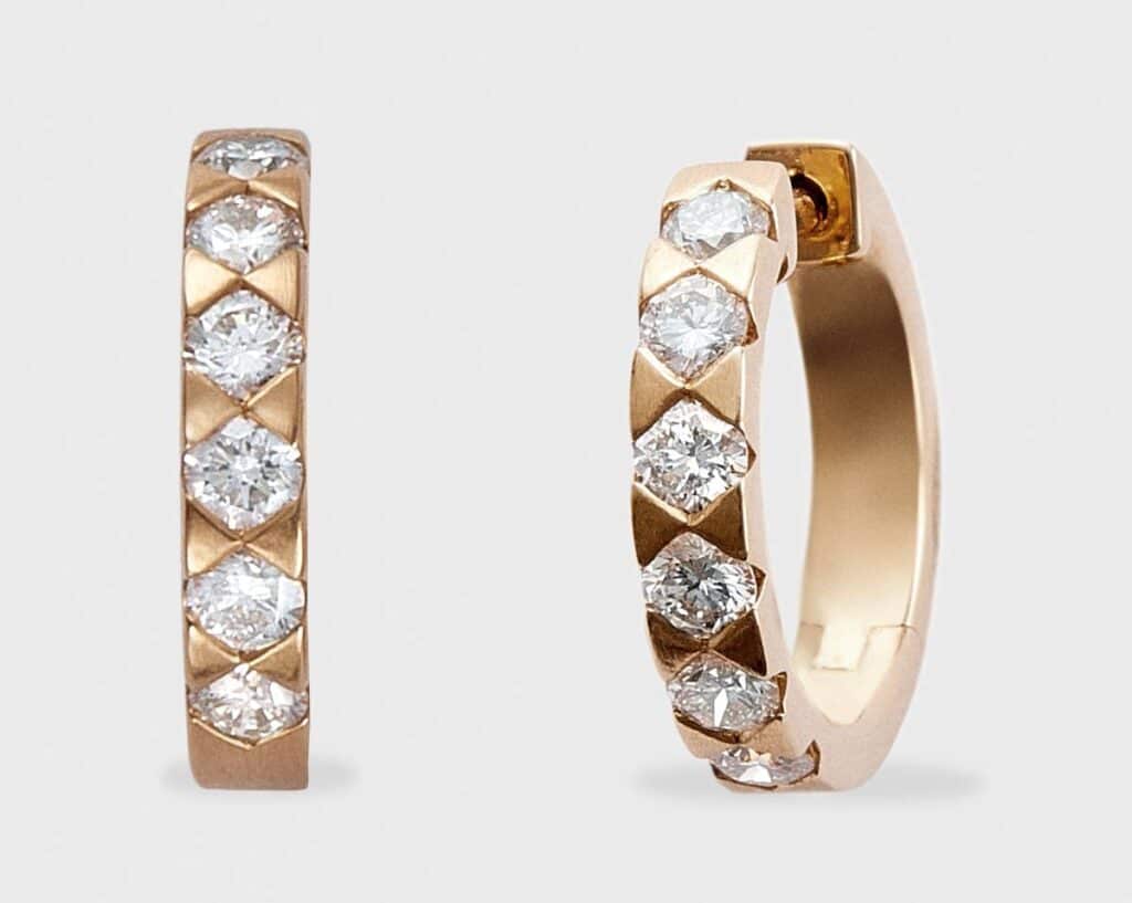 Pendientes de la colección 'Gran Vía' de Grassy.