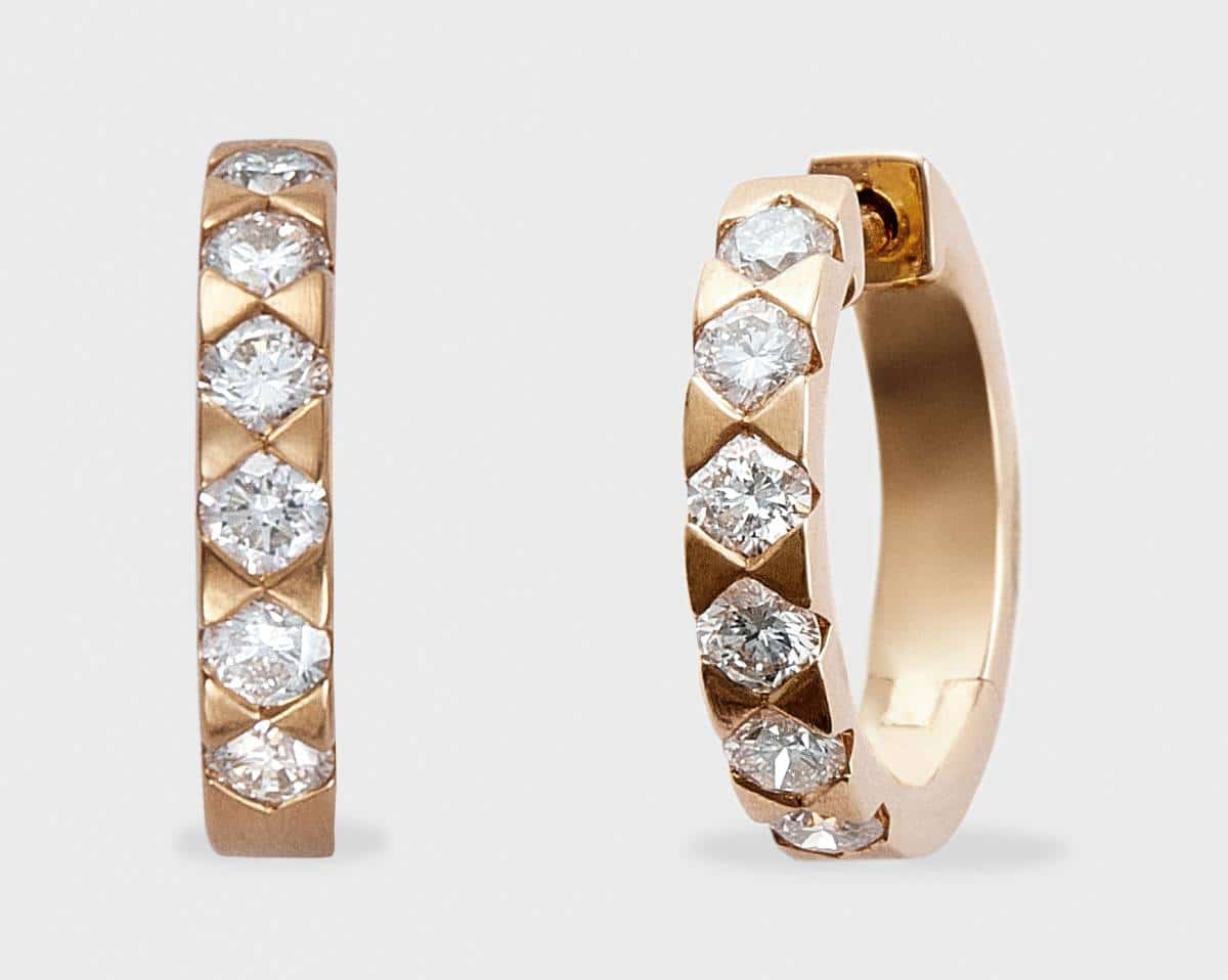 Pendientes de la colección 'Gran Vía' de Grassy.