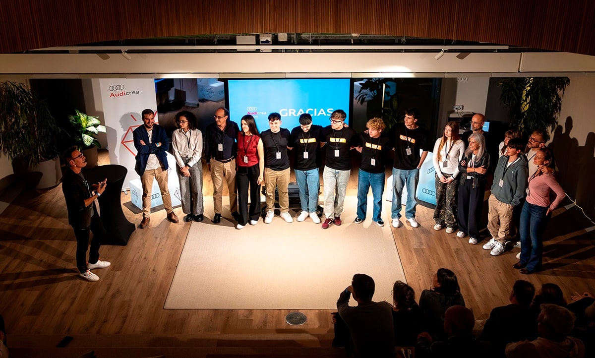Audi impulsa el talento joven en el Demo Day de la primera edición de Audicrea Start.