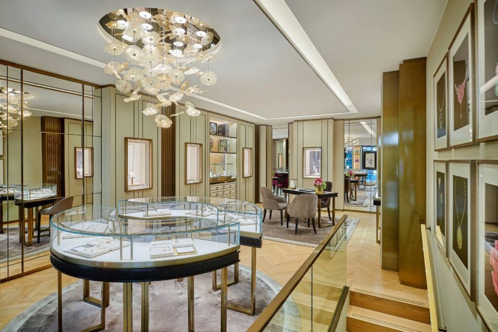 Nueva boutique de Chopard en la calle Serrano, 68, Madrid.