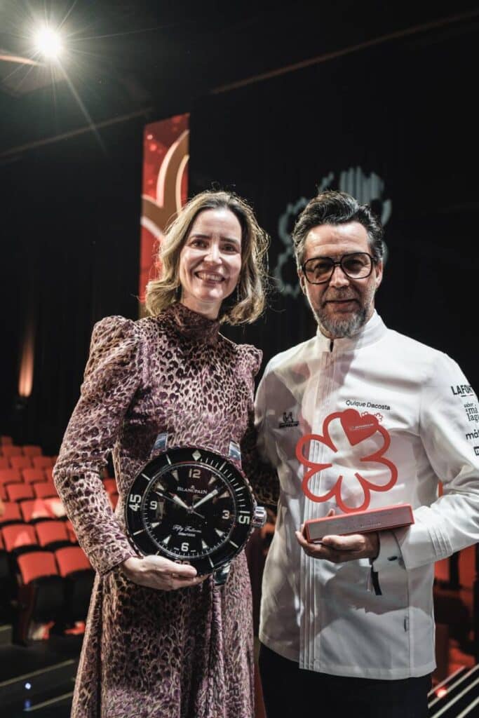 Blancpain y la Guía Michelin distinguen a Quique Dacosta como Chef Mentor 2026 2 Blancpain y la Guía Michelin España & Andorra han otorgado el Premio Chef Mentor 2026 al chef Quique Dacosta.