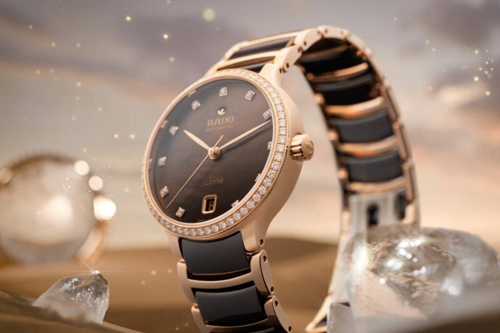 Rado celebra la Navidad con una colección que une tradición e innovación 4 Reloj Centrix Diamonds de Rado.