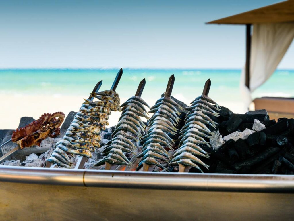 Espetos en la Costa del Sol.