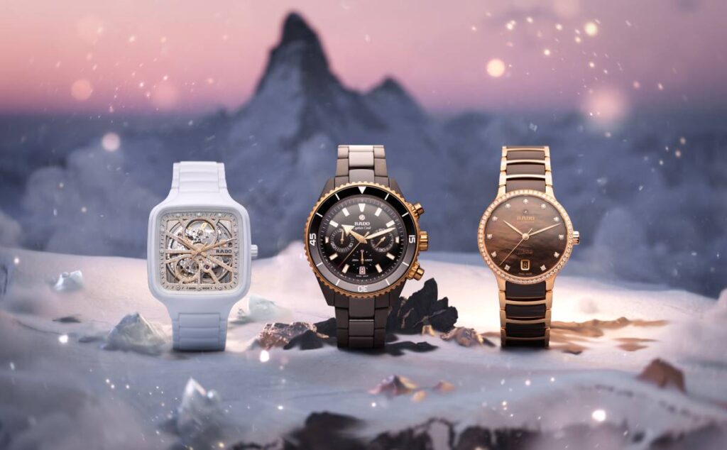 Colección de relojes Rado.