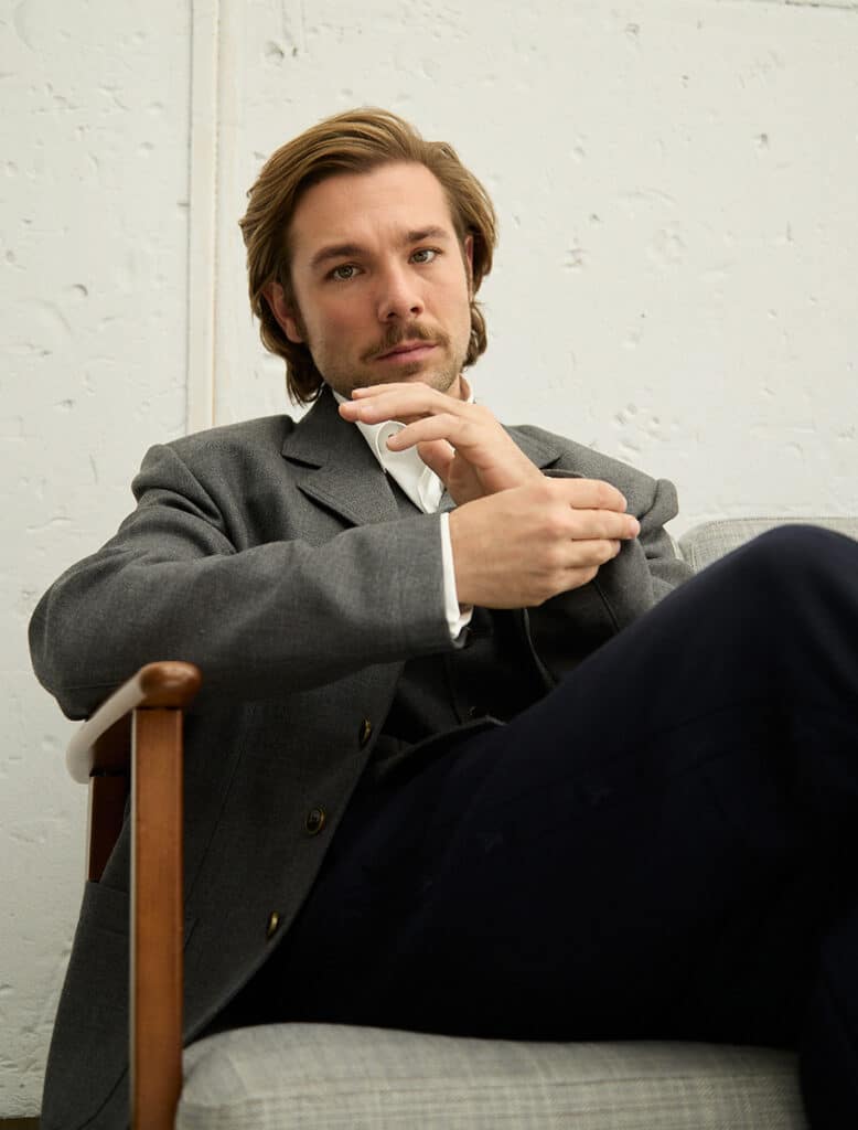 El actor Carlos Cuevas posa para Gentleman.