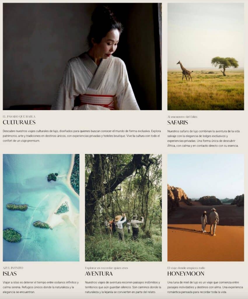 Indiana Travel, agencia de viajes de de Carolina Esteller.