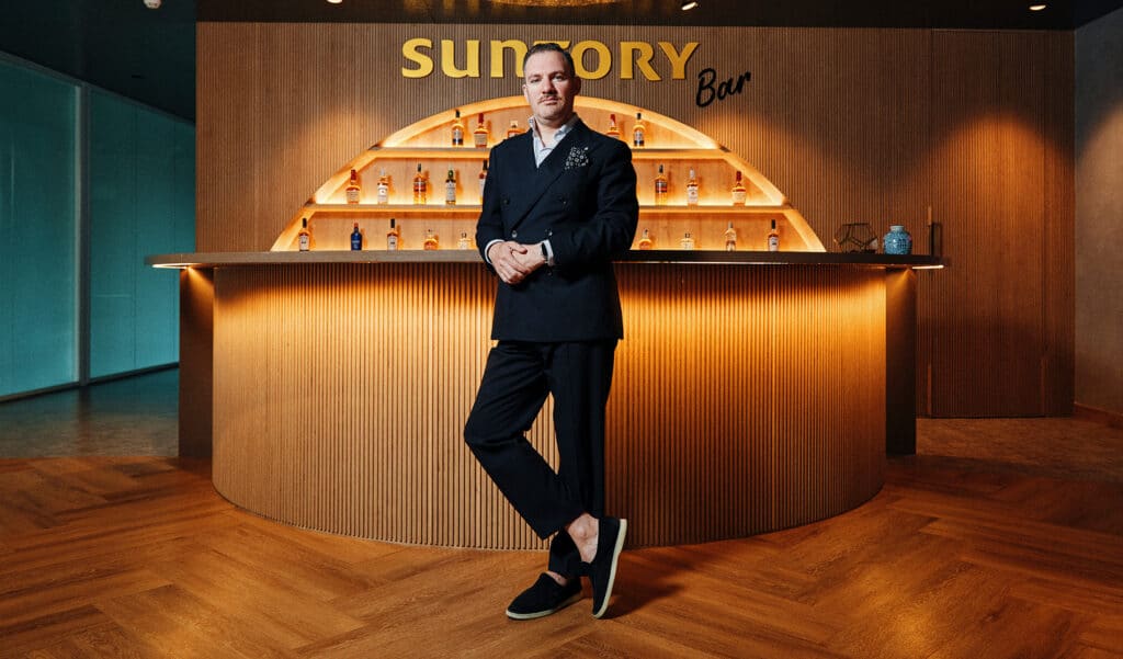 Alejo Saade en la sede en Madrid de Suntury Global Spirits.