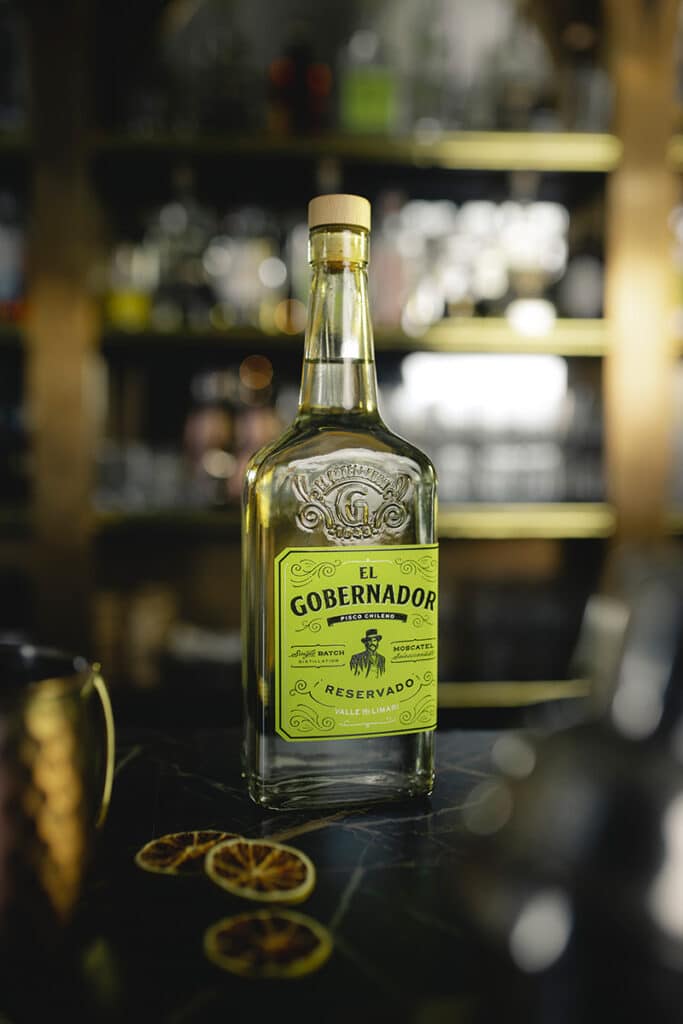 El Gobernador Pisco de Familia Torres.