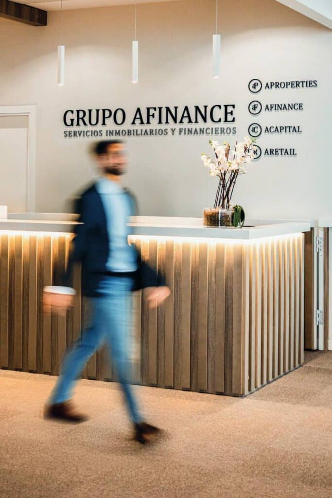 Oficinas de aProperties en Madrid.