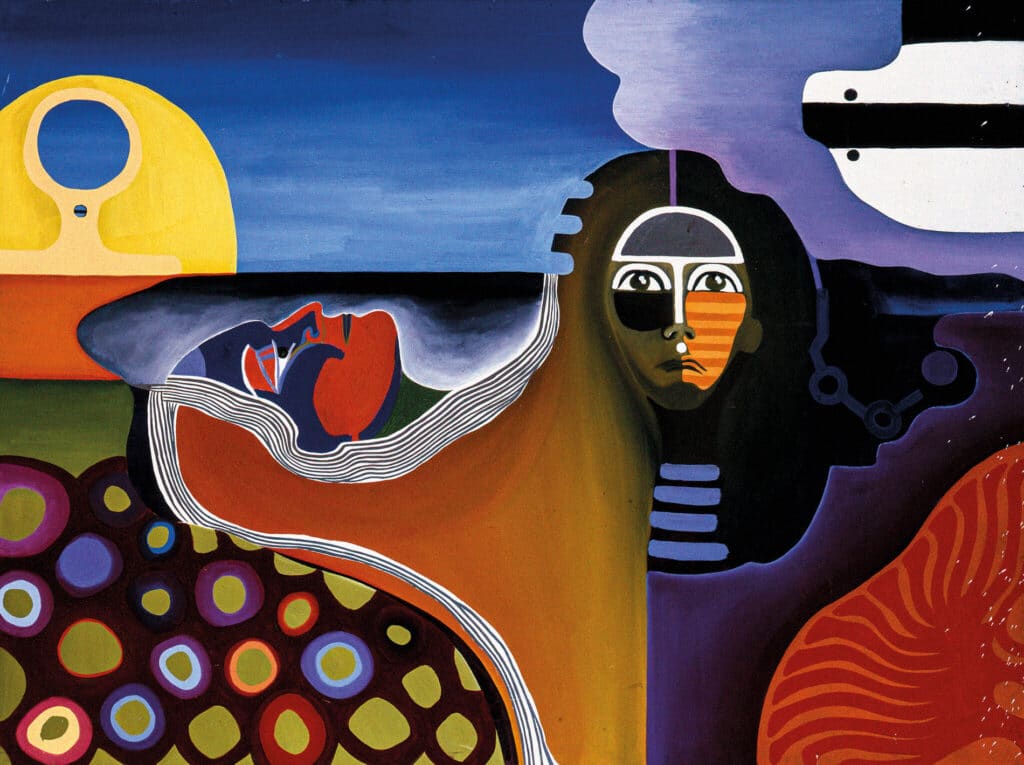 Exposición 'Surrealismo de los años sesenta' en el Museo Whitney de Nueva York.