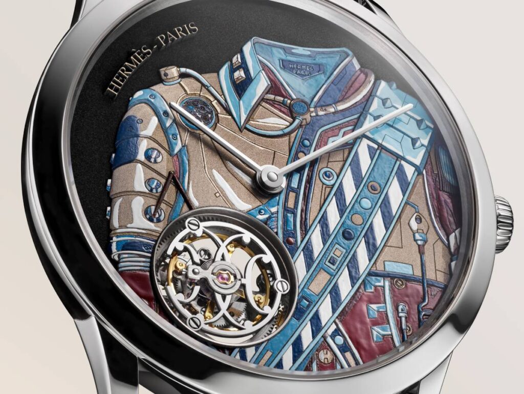 Slim d’Hermès Néo Brandebourgs de Hermès.