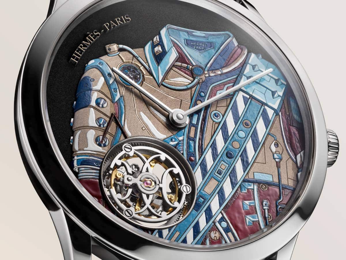 Slim d’Hermès Néo Brandebourgs de Hermès.