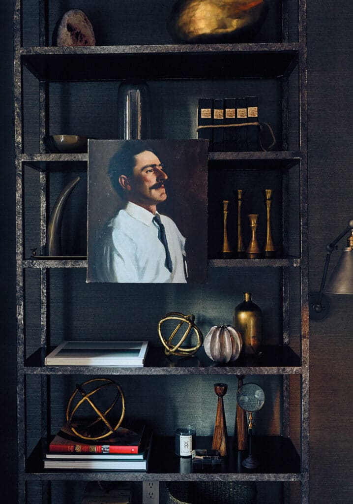 Loft en Broadway: el arte de combinar lo industrial con el lujo discreto 6 Biblioteca de loft en Broadway.