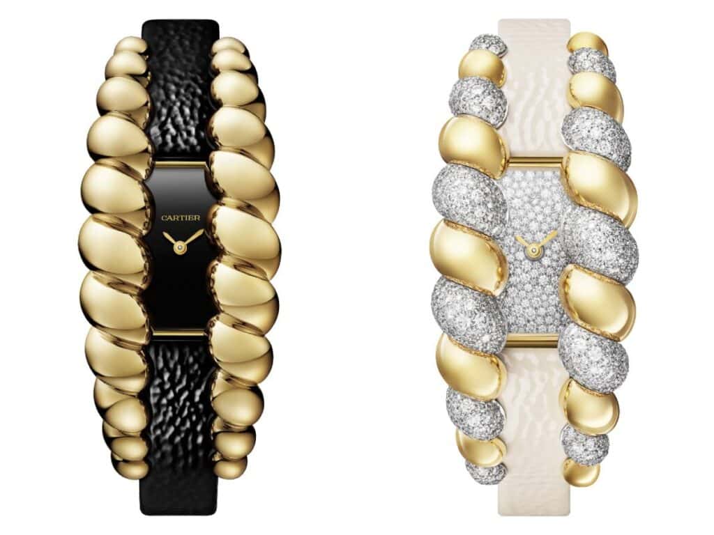 Relojes Tressage de Cartier.