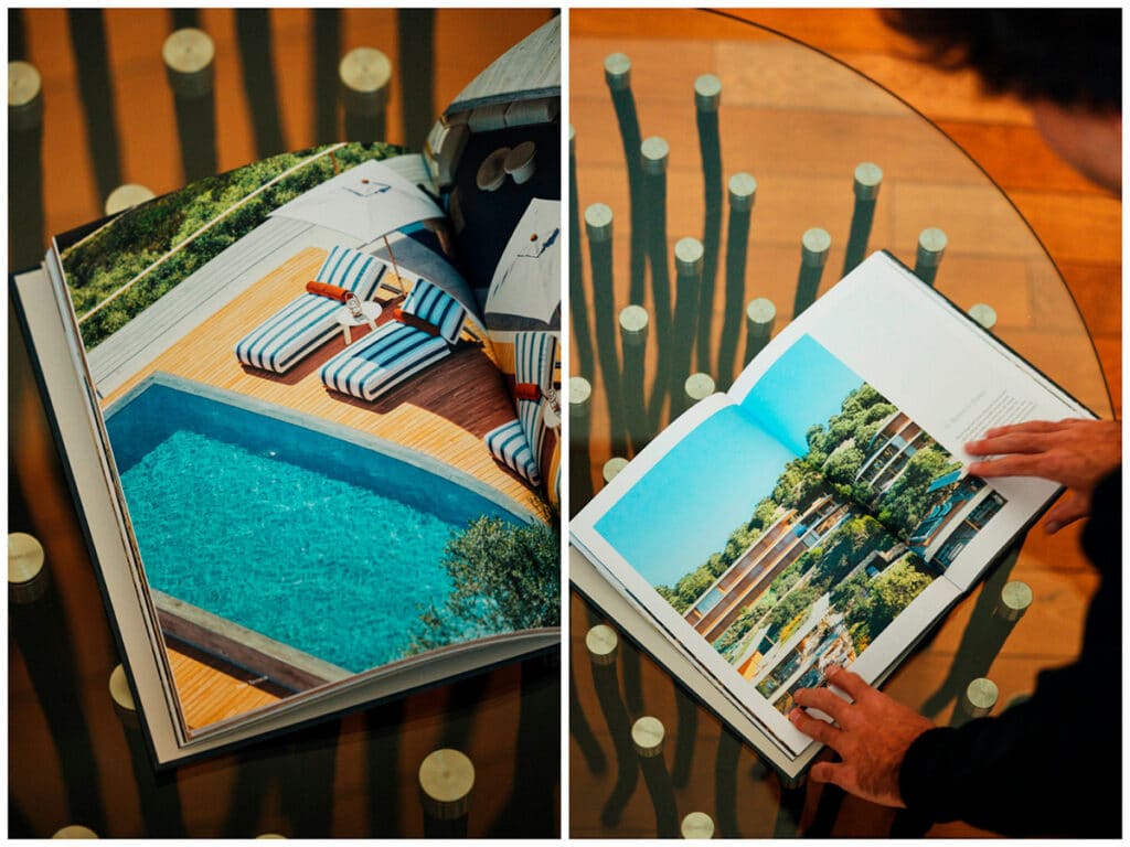 Libro de presentación del proyecto de The St. Regis Residences, Casares, Costa del Sol.