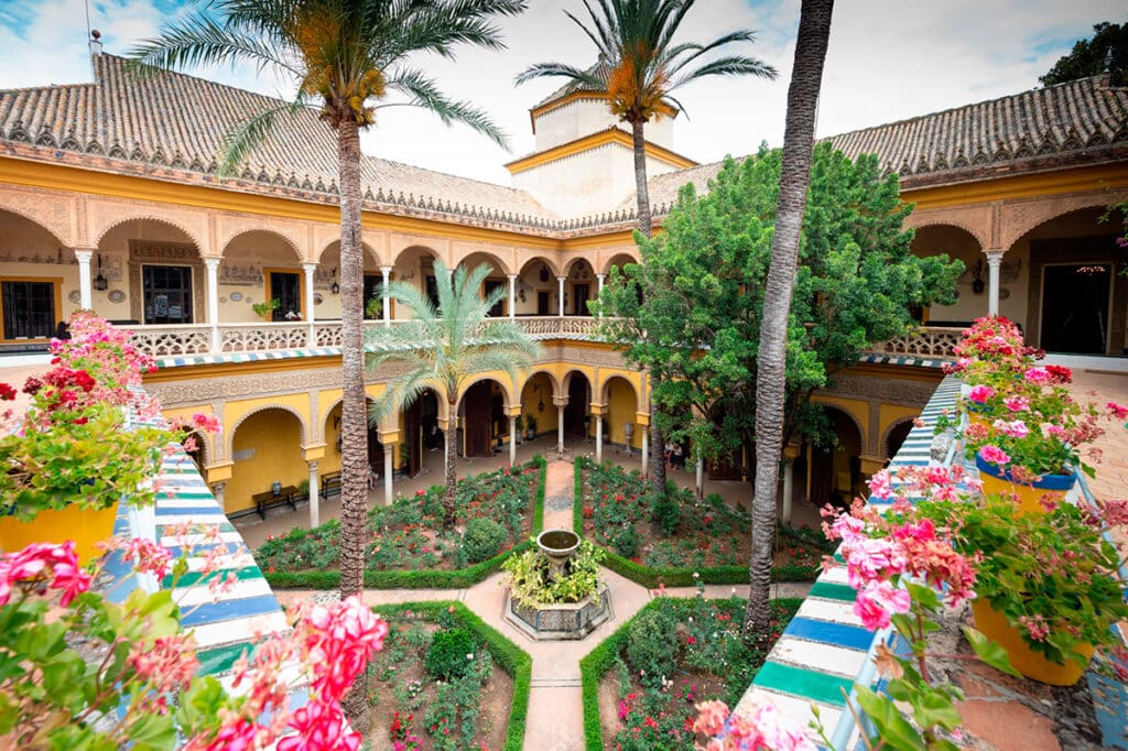 Palacio de Las Dueñas en Sevilla.